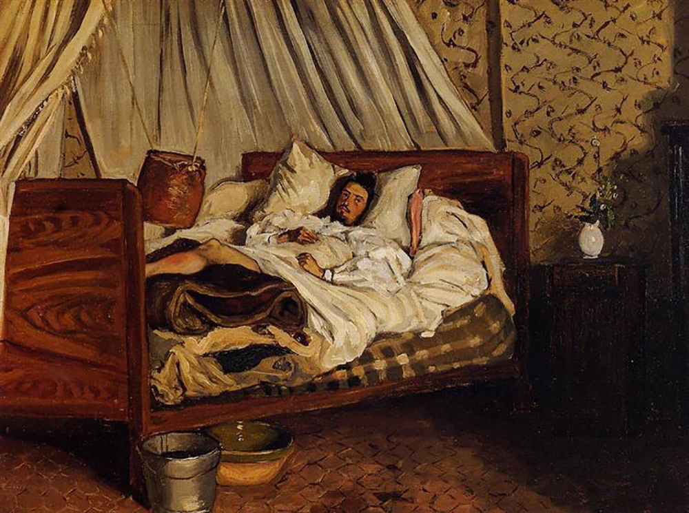 Frederic Bazille The Improvised Field-Hospital oil painting reproduction