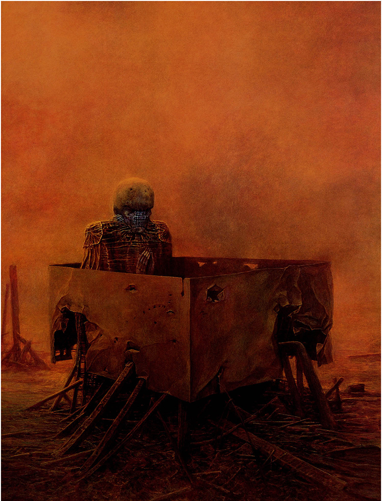 Zdzislaw Beksinski BEKSINSKI004 oil painting reproduction