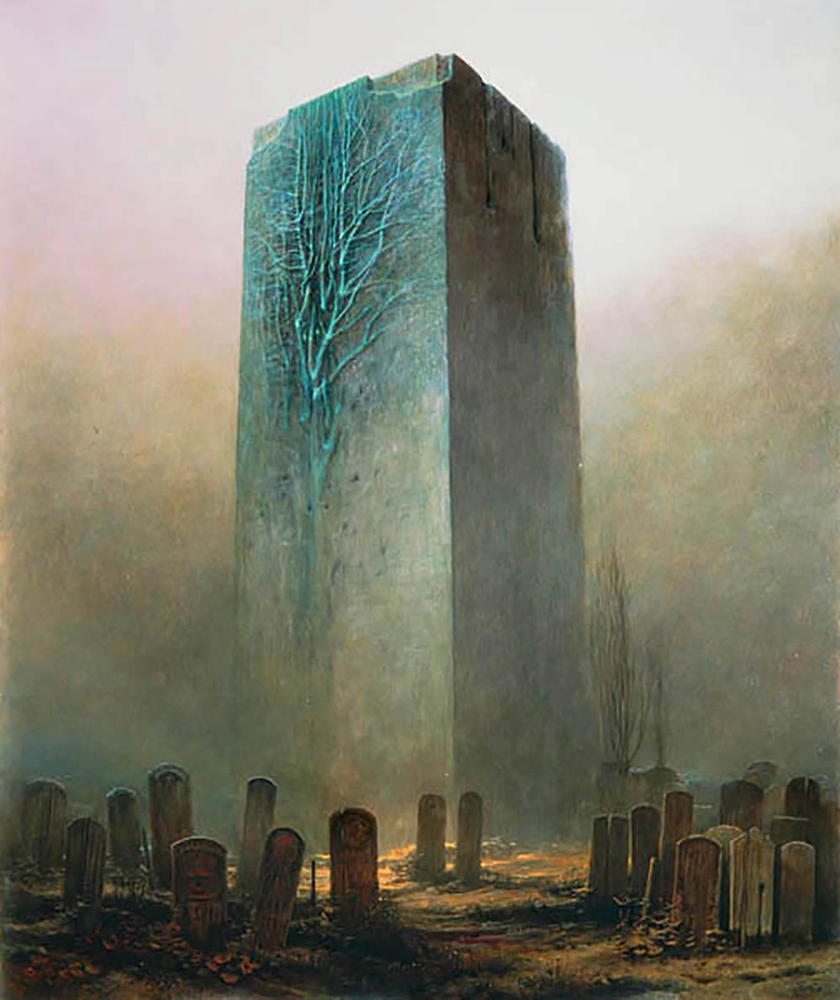 Zdzislaw Beksinski BEKSINSKI193 oil painting reproduction