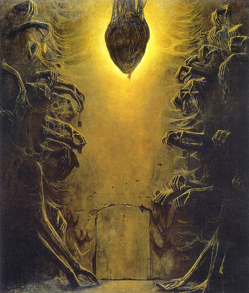 Zdzislaw Beksinski BEKSINSKI251 oil painting reproduction