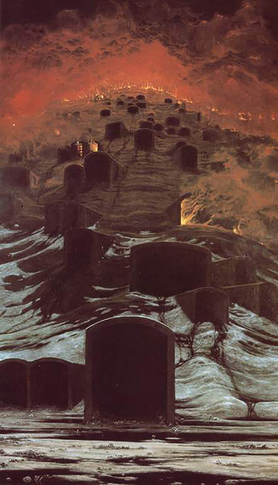 Zdzislaw Beksinski BEKSINSKI430 oil painting reproduction