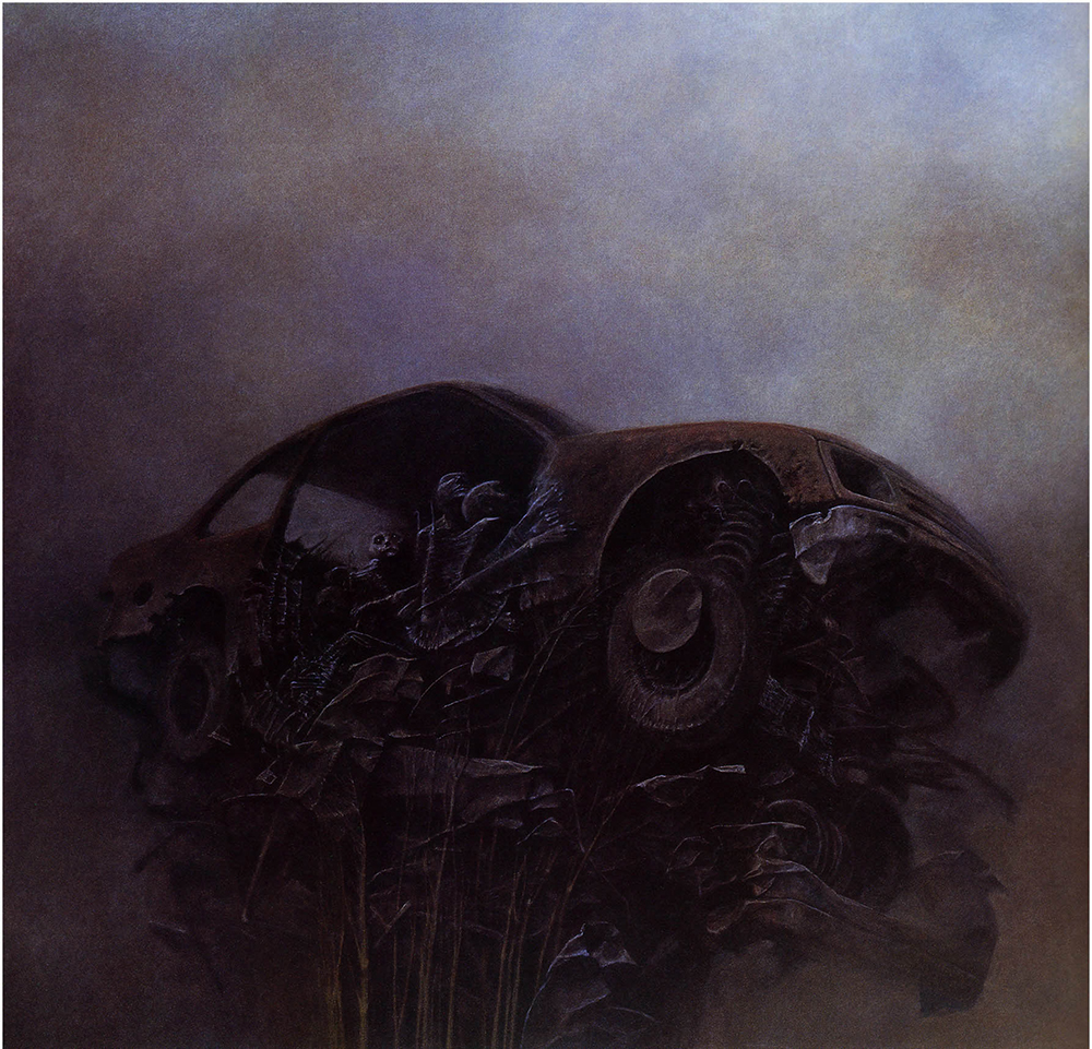 Zdzislaw Beksinski BEKSINSKI470 oil painting reproduction