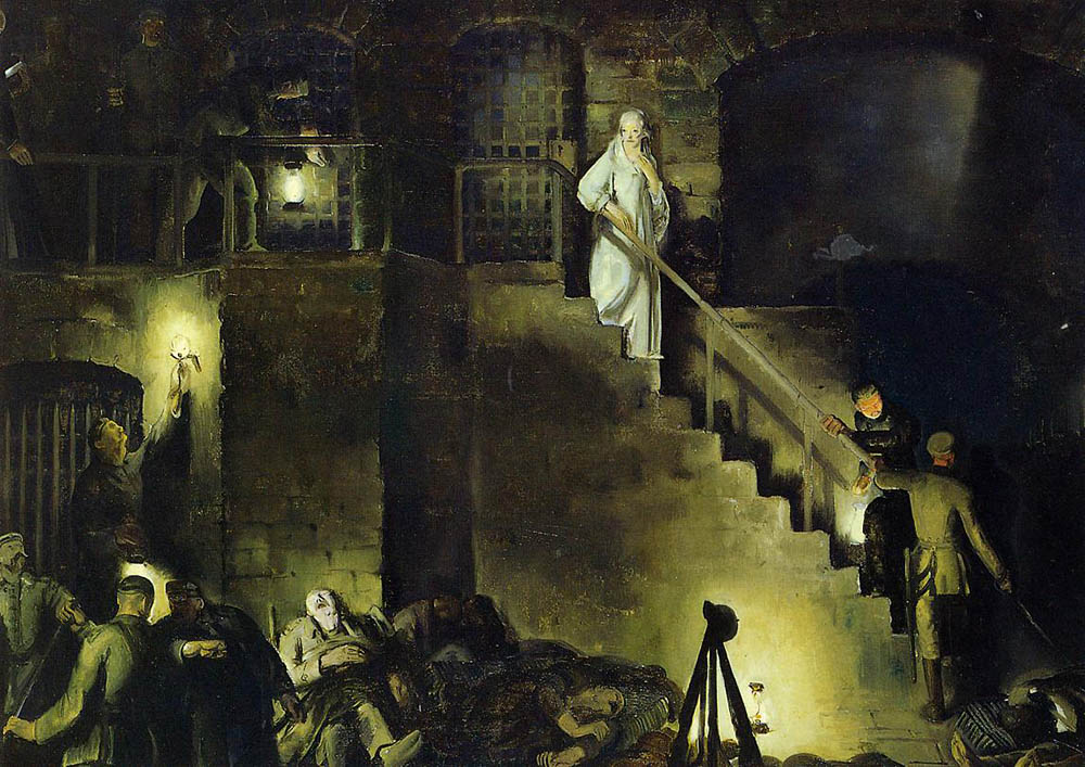 George Bellows Edith Cavell oil painting reproduction