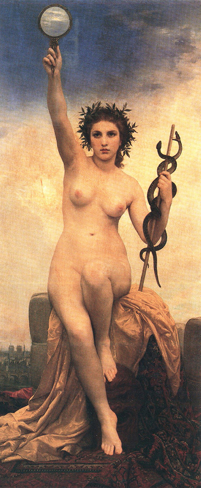 William-Adolphe Bouguereau Integrity oil painting reproduction