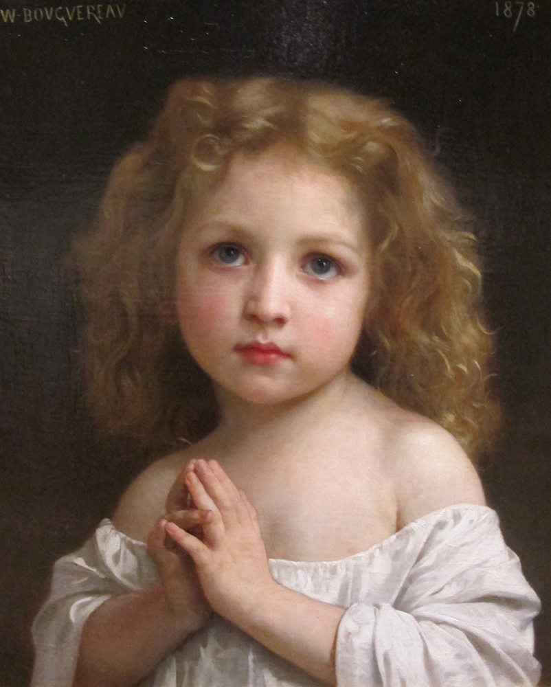 William-Adolphe Bouguereau Ragazzina, 1878 oil painting reproduction