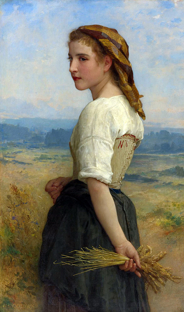 William-Adolphe Bouguereau Glaneuse (1894) oil painting reproduction