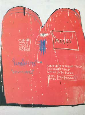 Jean-Michel Basquiat Moses and the Egyptians oil painting reproduction