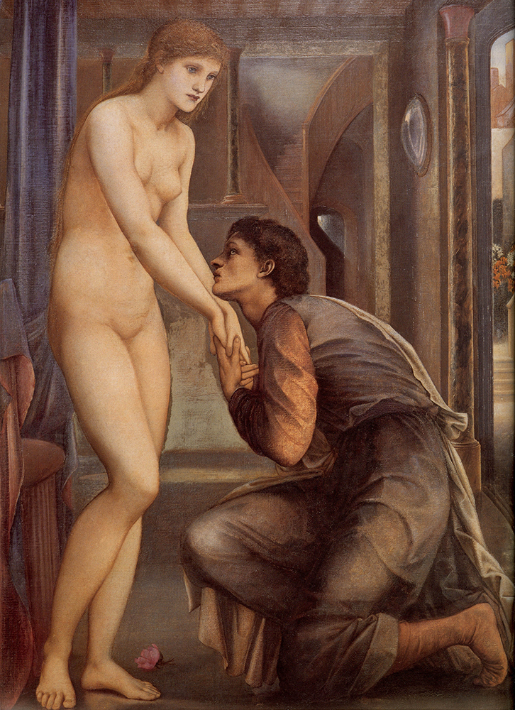 Edward Burne-Jones Pygmalion (IV of IV), The Soul Attains, 1878 oil painting reproduction