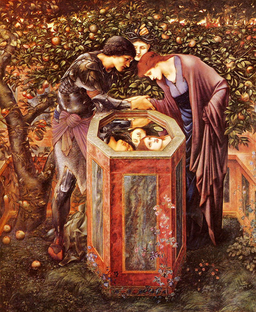 Edward Burne-Jones The Baleful Head, 1886-87 oil painting reproduction