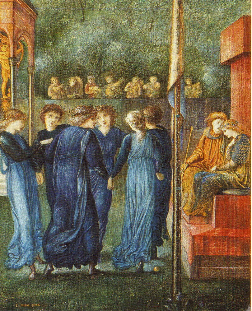 Edward Burne-Jones The King's Wedding, 1870 oil painting reproduction