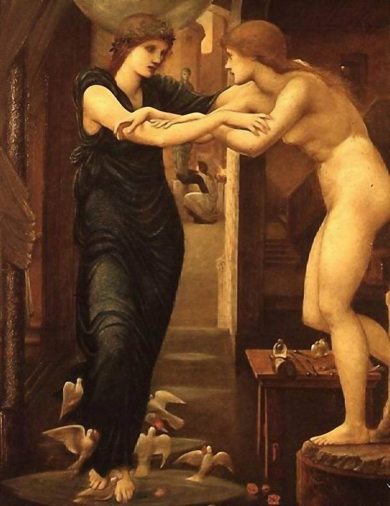 Edward Burne-Jones The Godhead Fires, Pygmalion oil painting reproduction