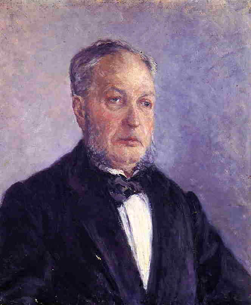 Gustave Caillebotte Portrait of Jean Daurelle - 1885  oil painting reproduction