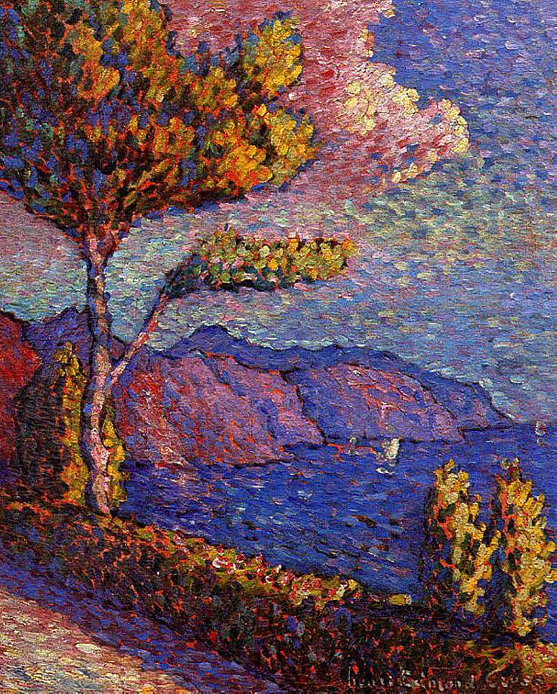 Henri-Edmond Cross The Canal near St. Tropez oil painting reproduction