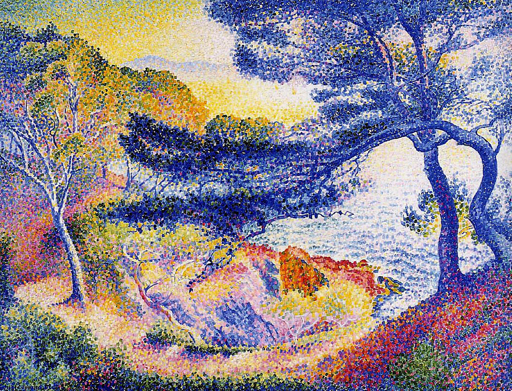 Henri-Edmond Cross Cape Layet, Provence, 1904 oil painting reproduction