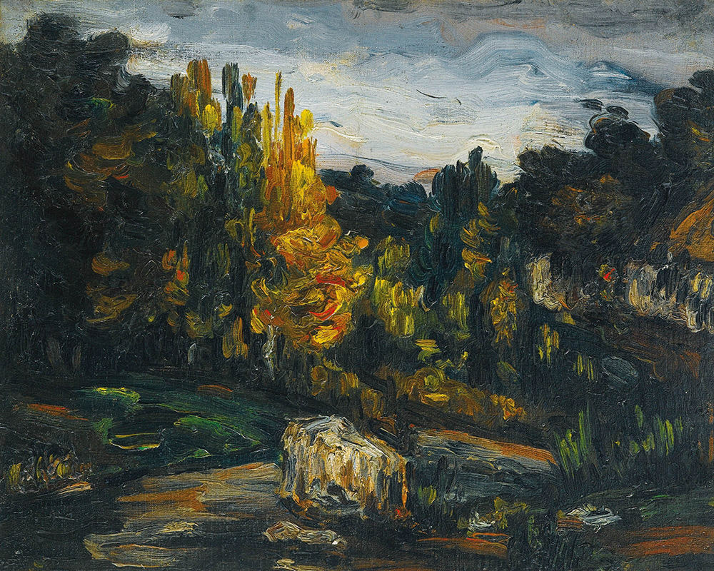 Paul Cezanne Landscape, 1881 oil painting reproduction