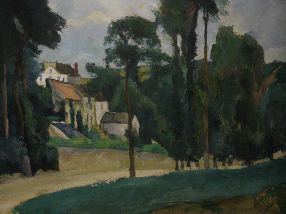 Paul Cezanne Road at Pontoise oil painting reproduction