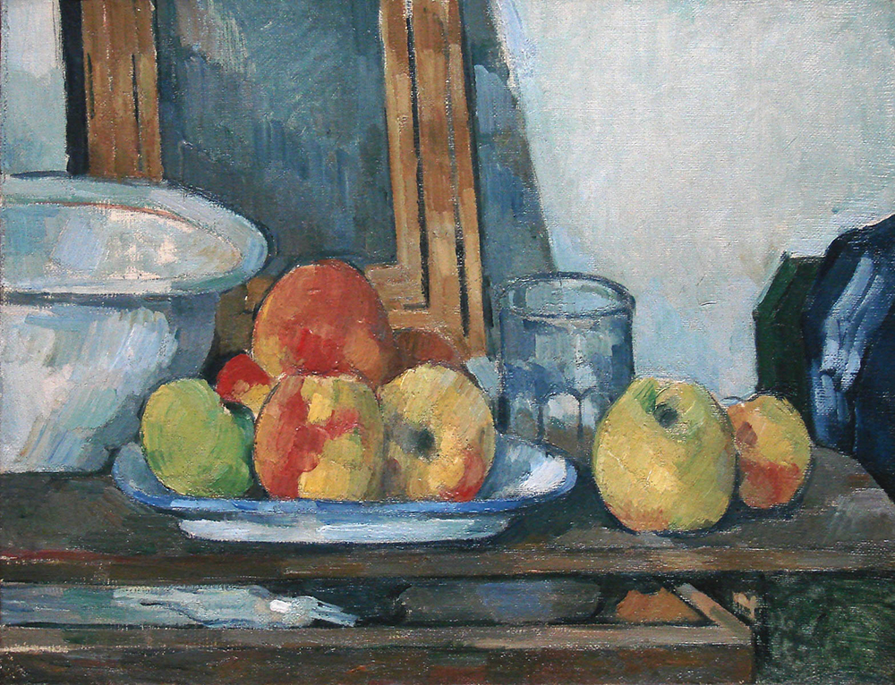 Paul Cezanne Still Life with Open Drawer, 1877-79 oil painting reproduction