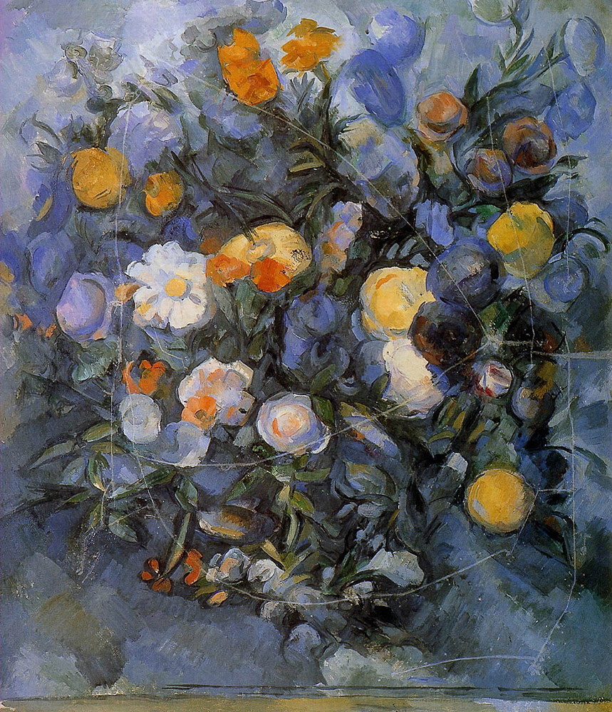 Paul Cezanne Flowers oil painting reproduction