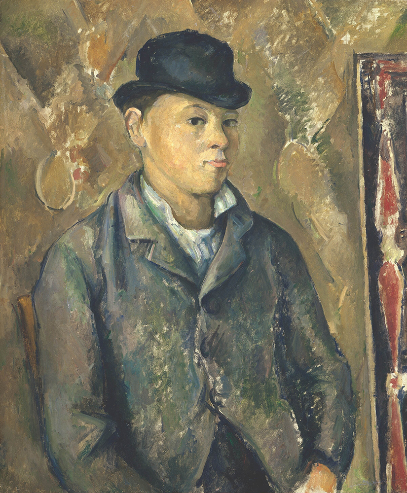 Paul Cezanne Portrait of Paul Cezanne`s Son, 1888-90 oil painting reproduction