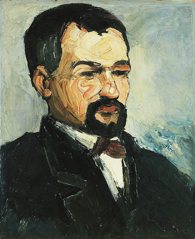 Paul Cezanne Portrait of the Artist's Uncle, 1866 oil painting reproduction