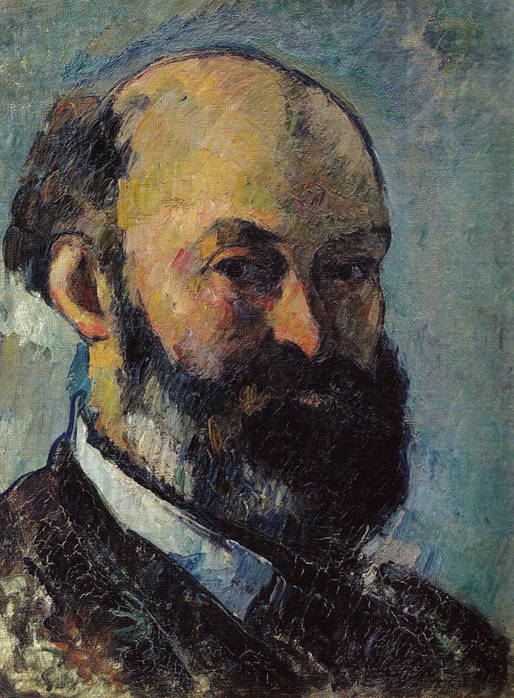 Paul Cezanne Self Portrait, 1880 oil painting reproduction