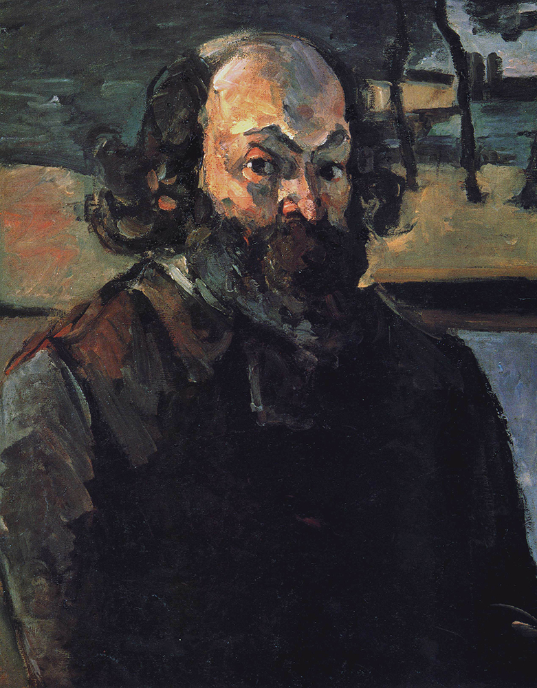 Paul Cezanne Self Portrait, 1883-86 oil painting reproduction