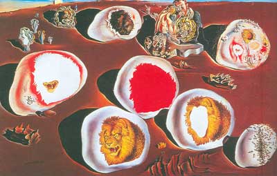 Salvador Dali Accomodation of Desire oil painting reproduction