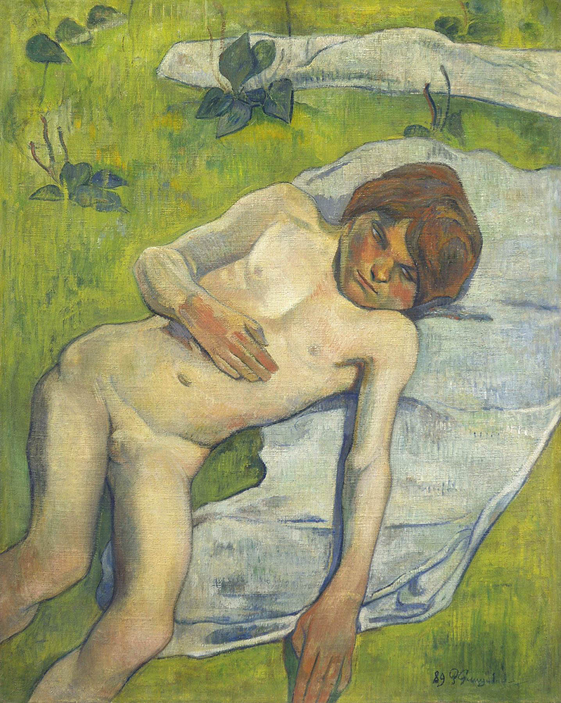 Paul Gauguin Breton Boy, 1889 oil painting reproduction