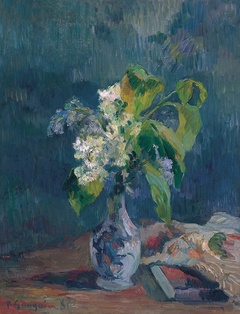 Paul Gauguin Lilacs, 1885 oil painting reproduction