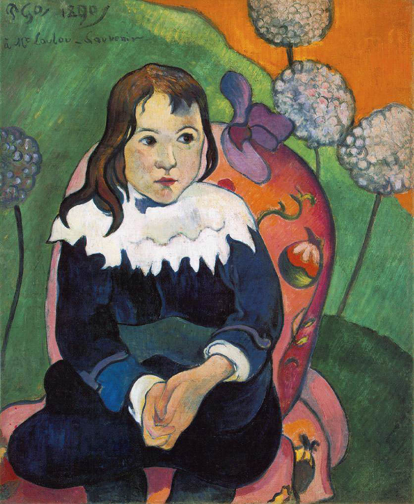 Paul Gauguin M. Loulou, 1890 oil painting reproduction