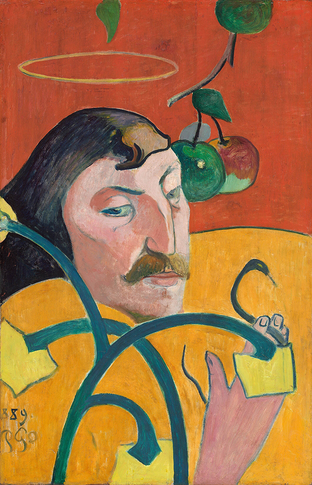 Paul Gauguin Self Portrait, 1889 oil painting reproduction