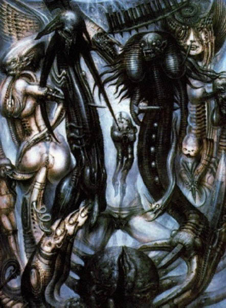 H.R. Giger Untitled 6 oil painting reproduction