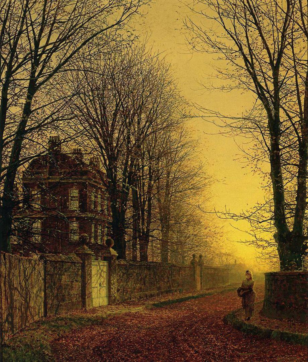 John Atkinson Grimshaw Autumn Gold oil painting reproduction