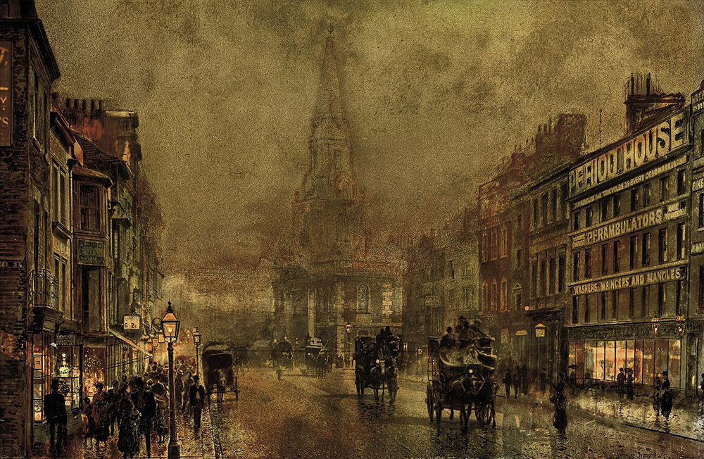 John Atkinson Grimshaw Blackman Street, Borough oil painting reproduction