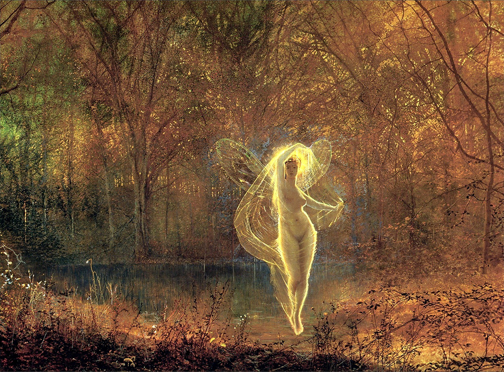 John Atkinson Grimshaw Dame Autumn Hath a Mournful Face, 1871 oil painting reproduction