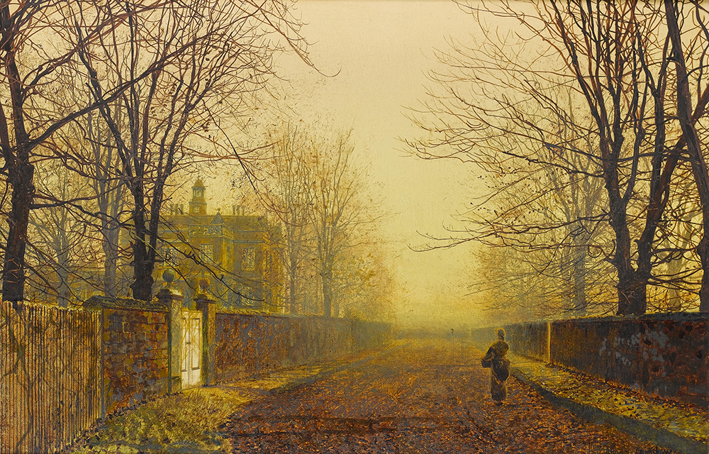 John Atkinson Grimshaw Golden Autumn oil painting reproduction