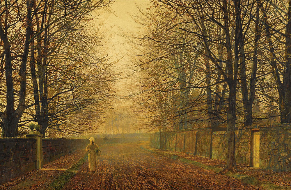 John Atkinson Grimshaw Golden Gleam oil painting reproduction