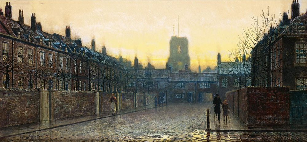 John Atkinson Grimshaw Old Chelsea, 1893 oil painting reproduction