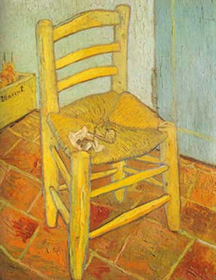 Vincent Van Gogh The Chair and the Pipe oil painting reproduction