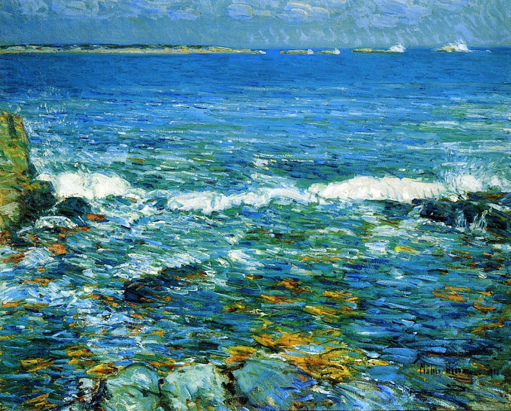 Frederick Childe Hassam Duck Island from Appledore, 1911 oil painting reproduction