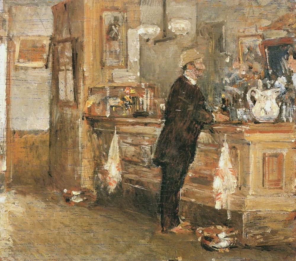 Frederick Childe Hassam McSorley's Bar, 1916 oil painting reproduction