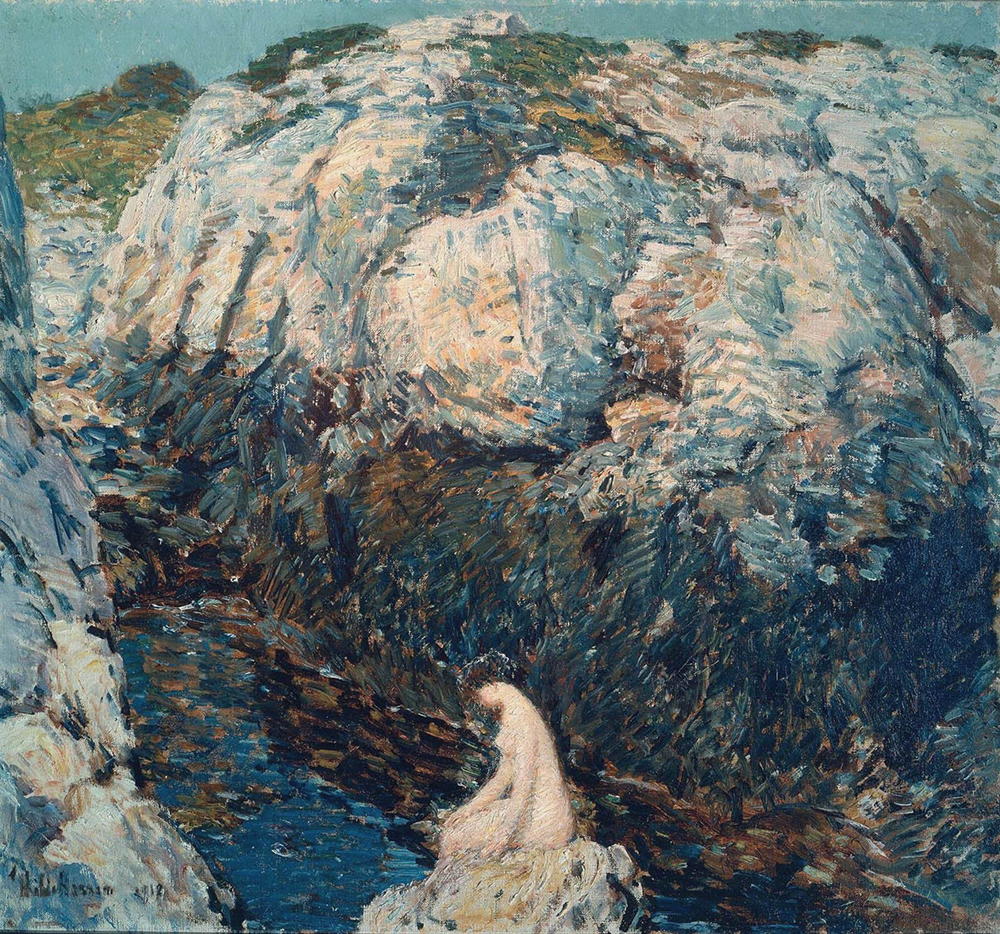 Frederick Childe Hassam The Lady of the Gorge, 1912 oil painting reproduction