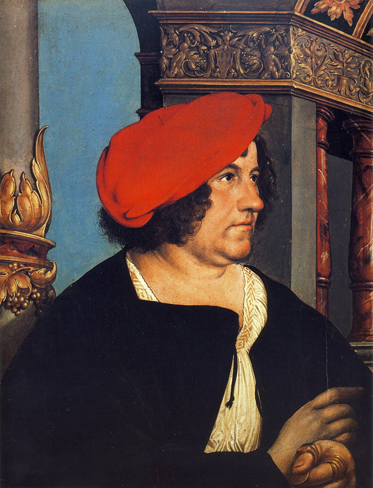 Hans Holbein the Younger Portrait of Jakob Meyer zum Hasen. 1516 oil painting reproduction