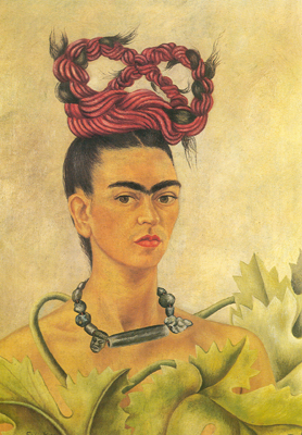 Frida Kahlo Self-Portrait with Braid oil painting reproduction