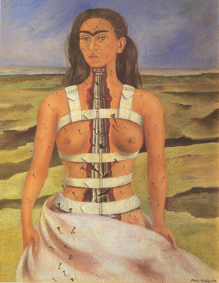 Frida Kahlo The Broken Column oil painting reproduction