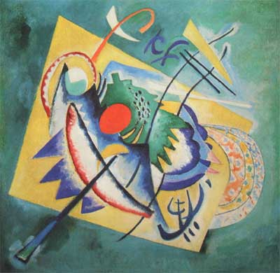 Wassily Kandinsky Red Oval oil painting reproduction