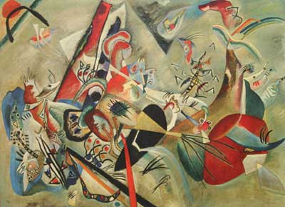 Wassily Kandinsky In Grey oil painting reproduction