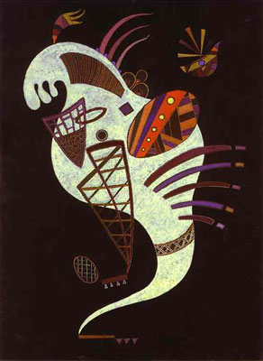 Wassily Kandinsky White Figure oil painting reproduction