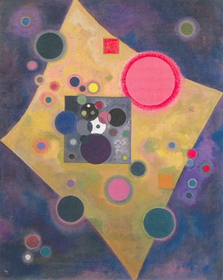 Wassily Kandinsky Accent in Pink oil painting reproduction