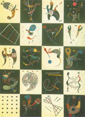 Wassily Kandinsky 4x5 equals 20 oil painting reproduction